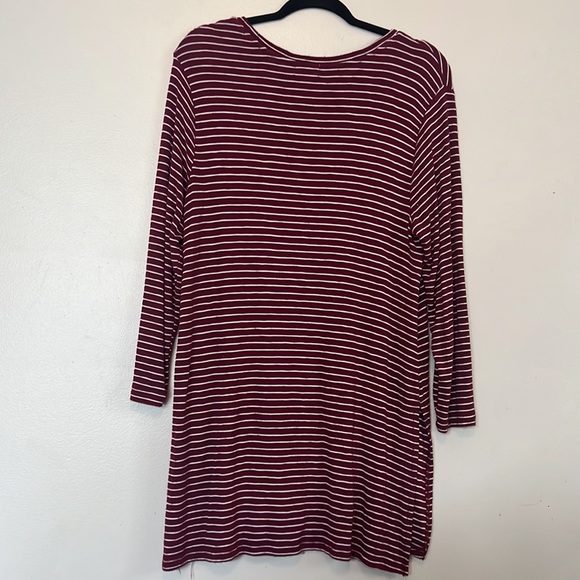 Maroon Stripes Tunic - Picture 4 of 5